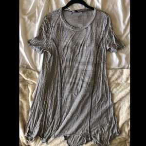 One♥️Clothing B&W Tee Dress